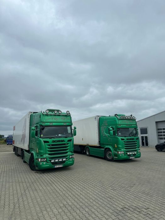 Vand 2 Scania R 490.2016/10 (SUPERBE)si 2 Semiremorci frigo schmitz  2010,,agregat carrier 1850,FRC 2028,Perfecte  stare.Circula doar pe comunitate.