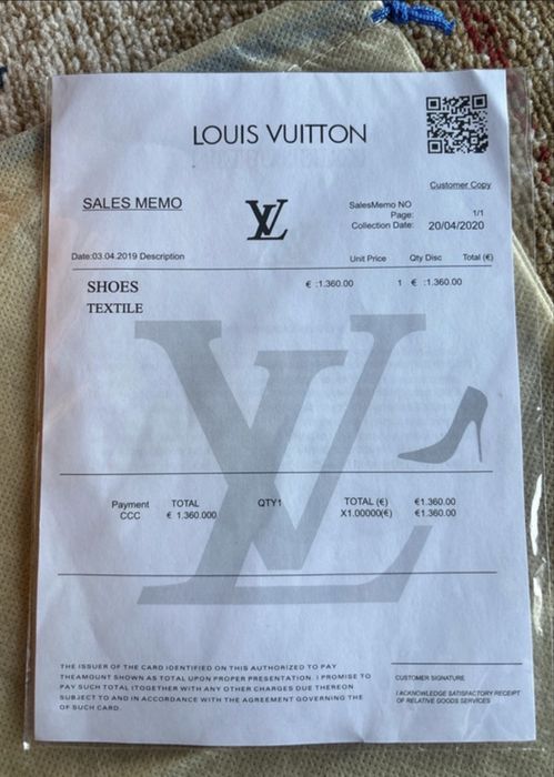 Louis Vuitton "Run Away" Sneaker.