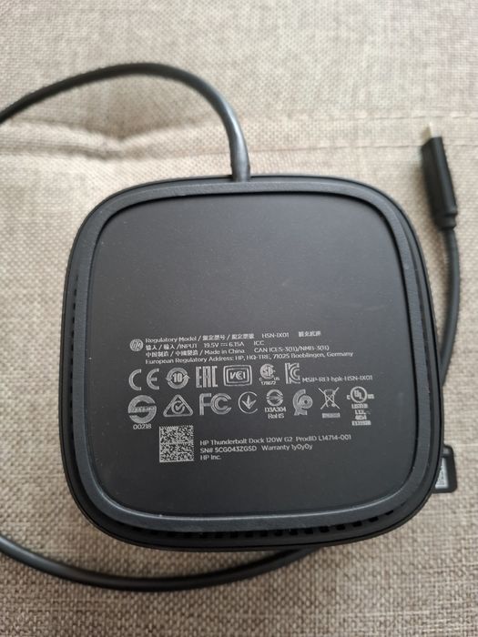 HP - Stație de andocare Thunderbolt G2 (USB-C)
Produs nou, original, î