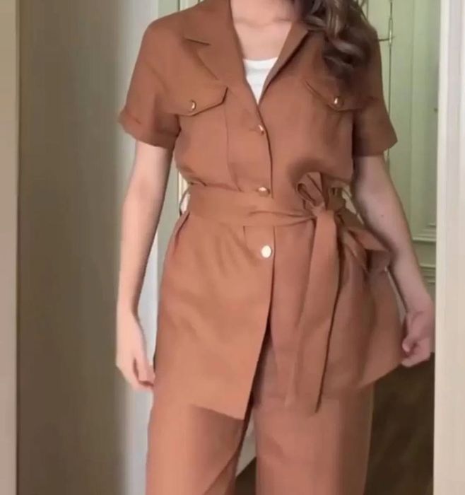 Двойка Турция Итальянский лён 36 р Новые