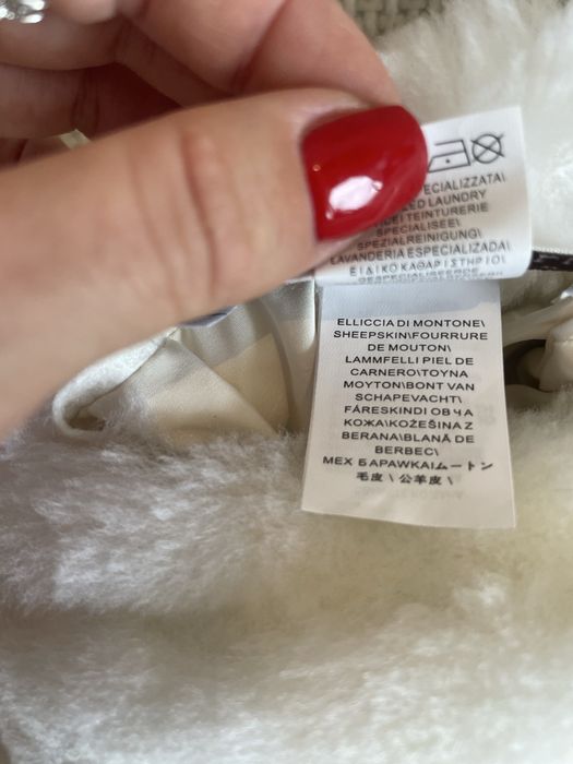 Vesta 2 fete Brunello Cucinneli blana oaie noua