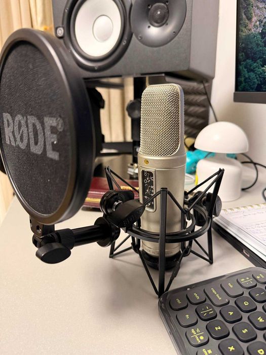 Audient ID44 + Microfon RODE NT2A, nu akg, shure, sennheiser