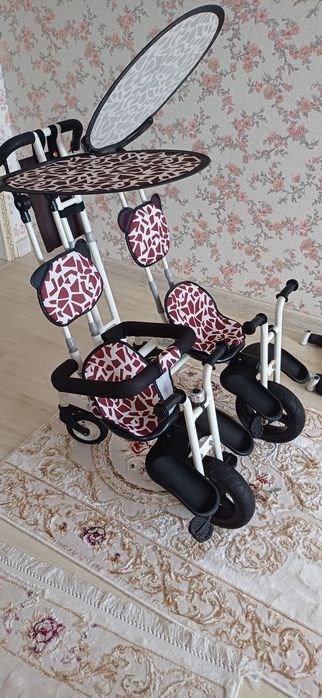 Детский Велосипед для двойни бок о бок