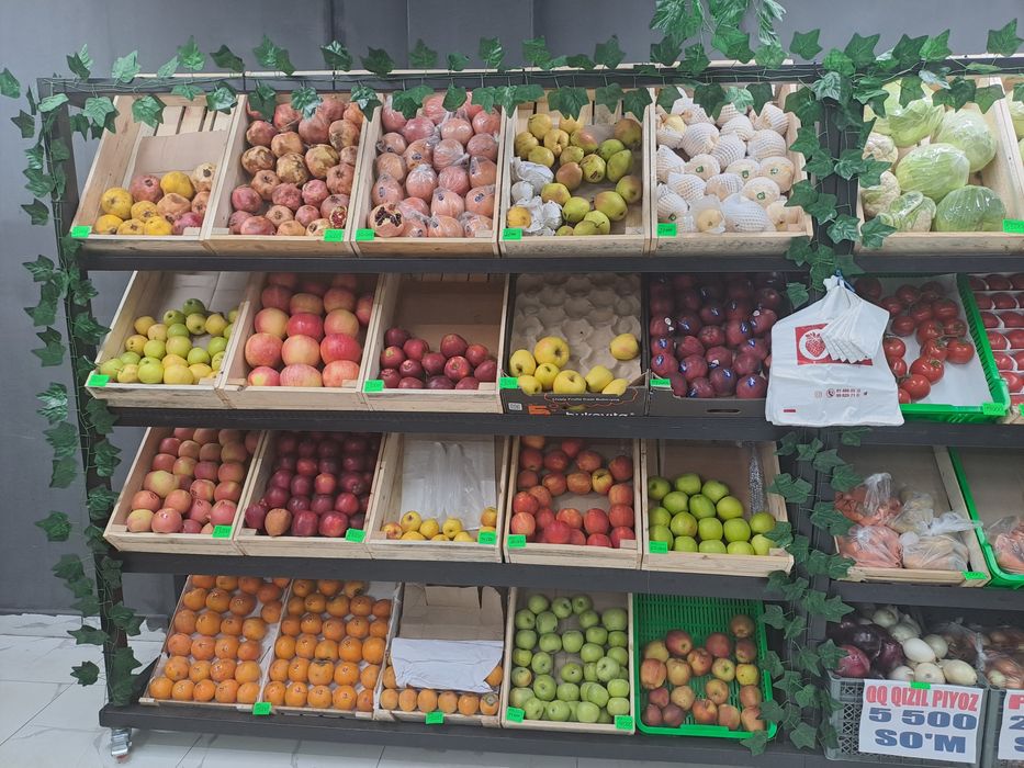 витрина для фруктов