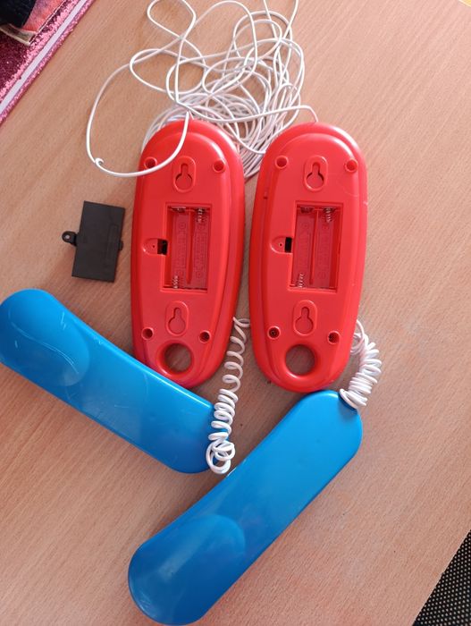 Детский проводной игрушечный телефон