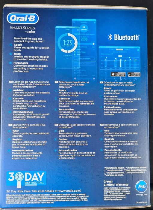 Irigator bucal si periuta de dinti oral-b