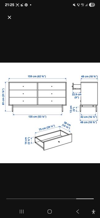 Comoda ikea radmanso