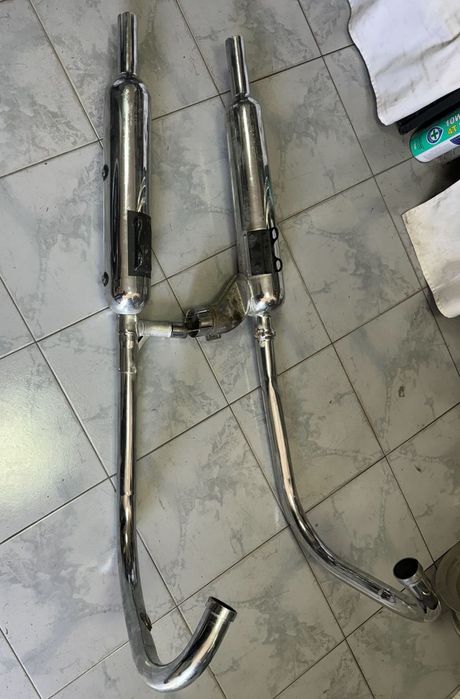 Оригинални OEM гърнета / ауспуси за Kawasaki W800 / генерация