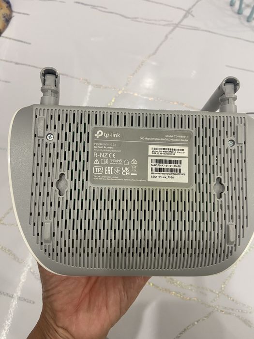Роутер TP-Link TD-W8961N, 300 Mbps.
