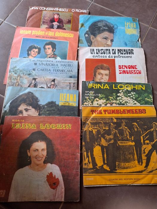 Discuri vinil muzica populara,  lautareasca
