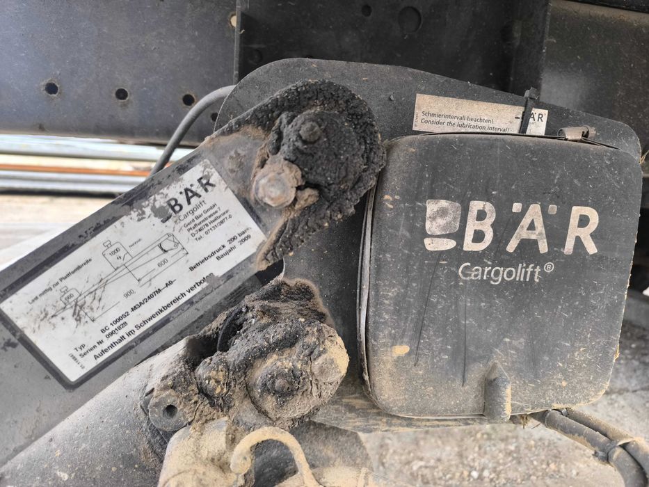 Падащ борд за камион Рено Мидлум алуминиев, работещ, отлично състояние