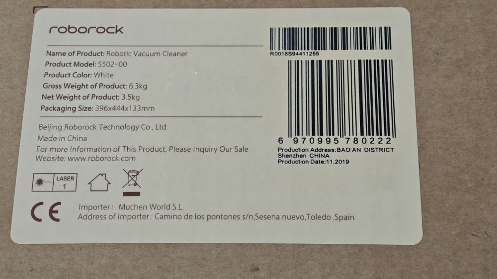 Робот пылесос Xiaomi Roborock S5