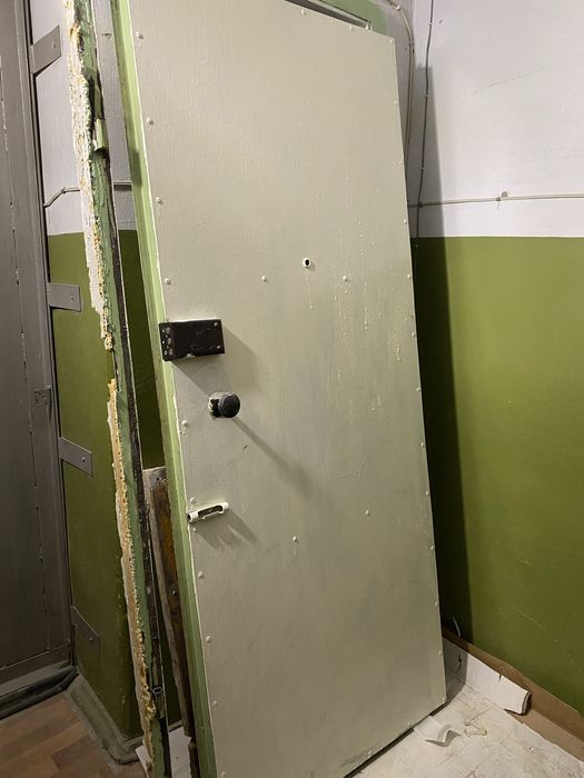 Железная входная дверь