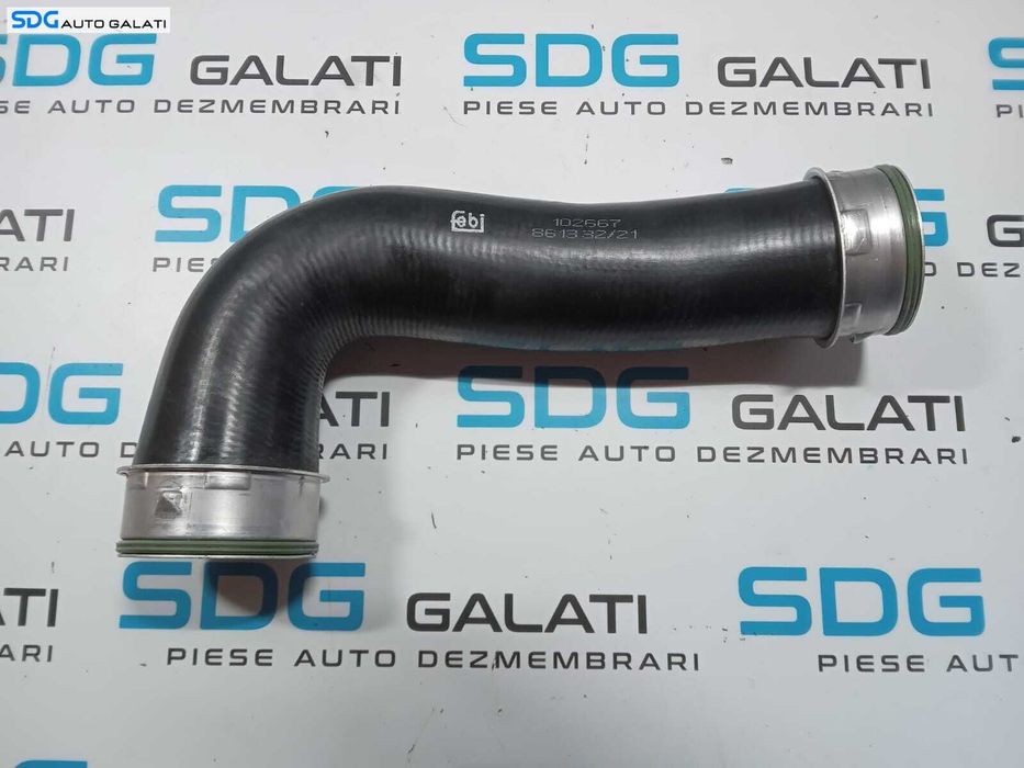 Furtun Conducta Tub Presiune Aer Intercooler Skoda Superb 2 1.9 TDI BKC 2008 - 2015 Cod 102667 [257M8]