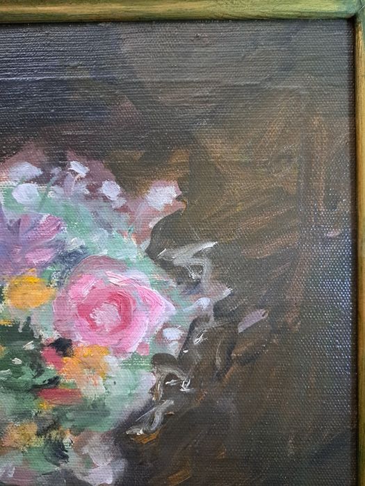 Pictură "Flori în ulcică",Sabina Negulescu Florian(1907 -2003)