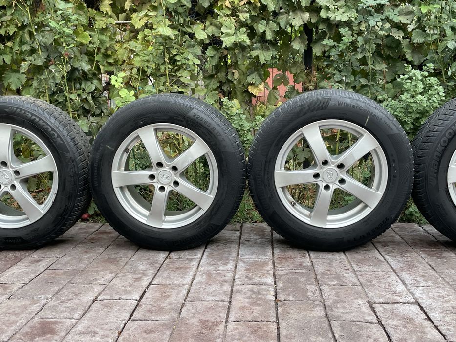 Roți complete- jante și anvelope 17 inch Hyundai Kia Duster Mazda etc.