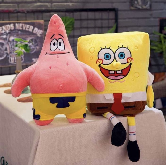 Спондж Боб, Плюшен Спондж Боб/Патрик плюшени играчки Sponge Bob