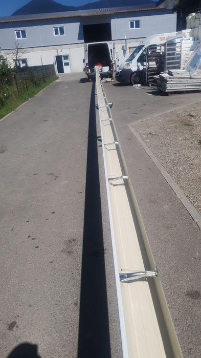 Jgheaburi și burlane din aluminiu dintr-o bucata fără îmbinari maro ⁰⁰