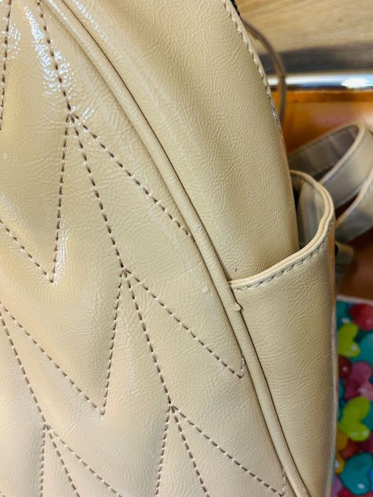 Бежова раница Verde