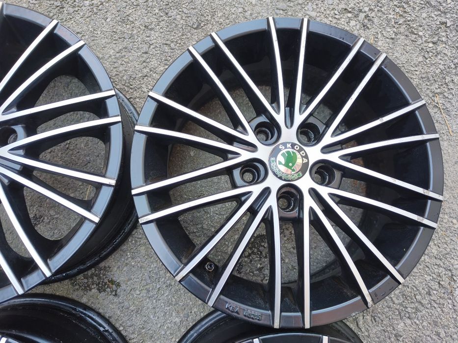 VW/Фолксваген; Skoda/Шкода - 16 цола - 5х112; 4 бр. лети джанти