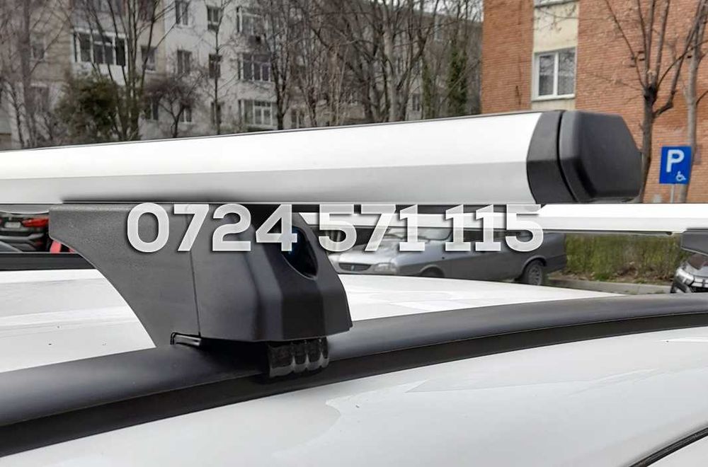 Bare transversale portbagaj, ALUMINIU, 120 cm (pt. longitudinale ȘINĂ)