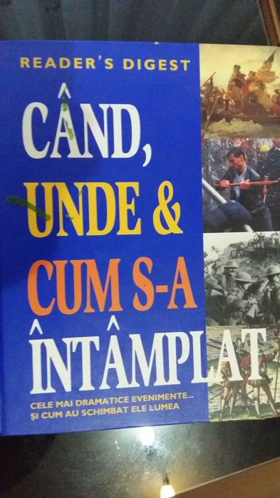 Carte de bucate si cand unde cum s-a întâmplat pret redus