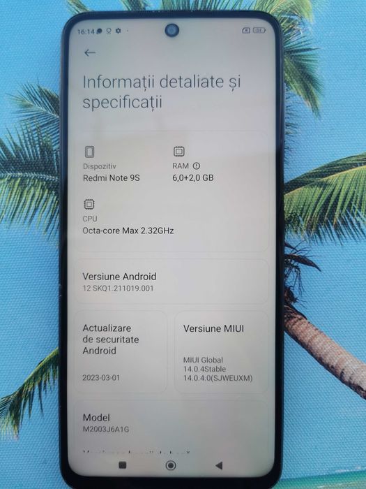 XIAOMI Note 9S ( 8GB - 128GB )