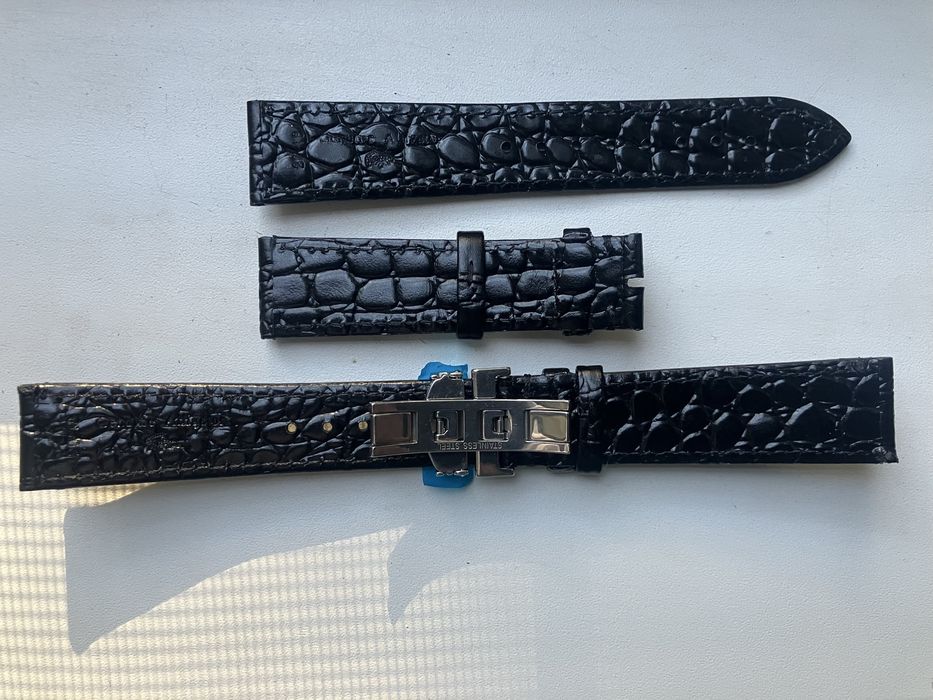 20мм, ремешок из кожи крокодила