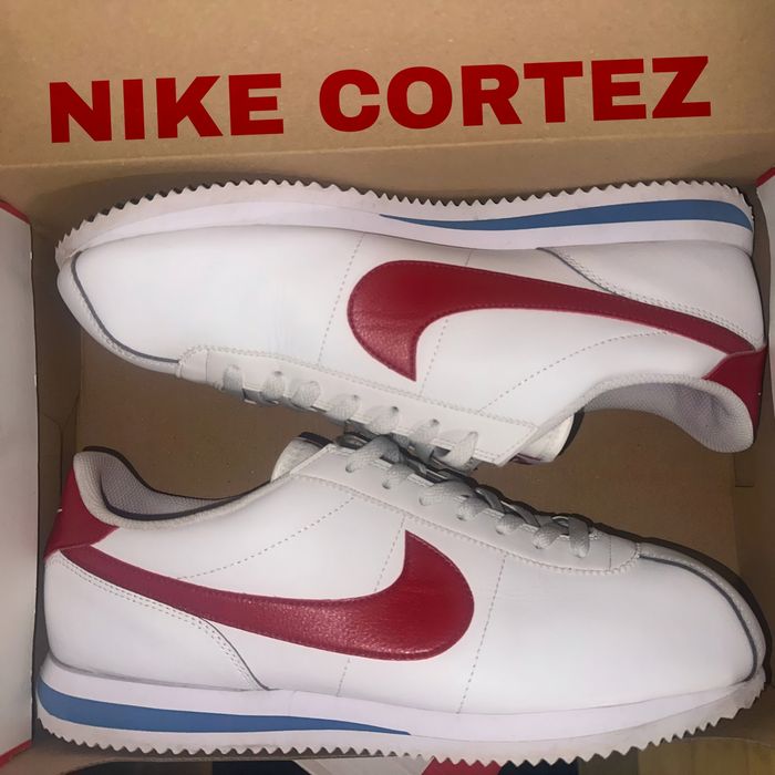 NIKE CORTEZ White/Varsity Red