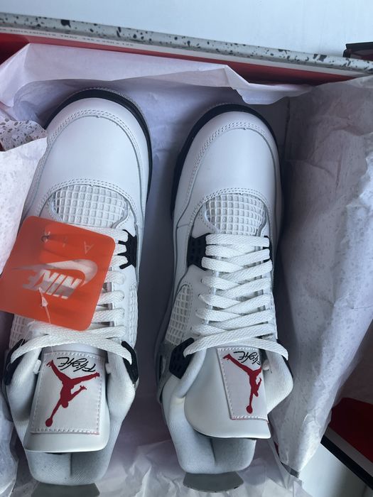 Air Jordan 4 White Cement (44 размер/ US10)