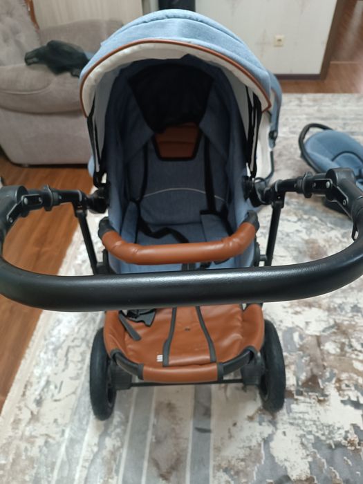 Коляска 3в1 новые колеса