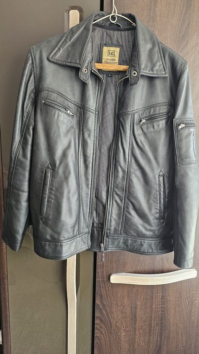 Geaca piele barbati
