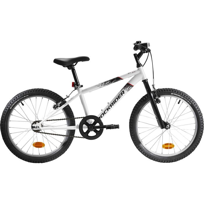 Bicicletă Mtb Rockrider St 100 20" Alb Copii - (SecondHand) Decathlon