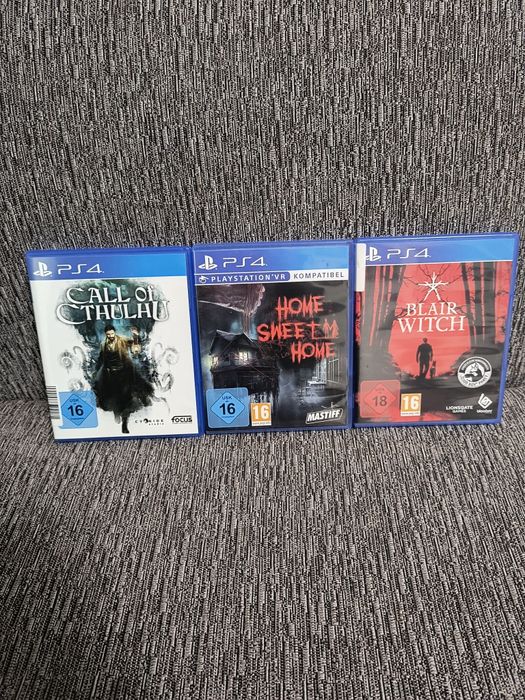 Home Sweet Home, Blair Witch, Call of Cthulhu PS4
