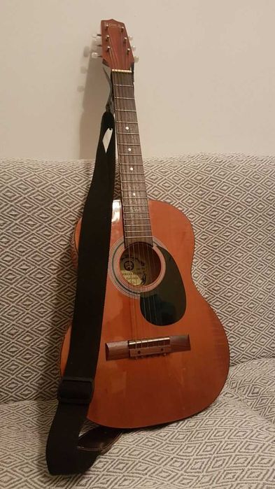 Chitara Acustica Hora M 3/4 + Curea Nylon Strap + Husa Dimavery Nylon