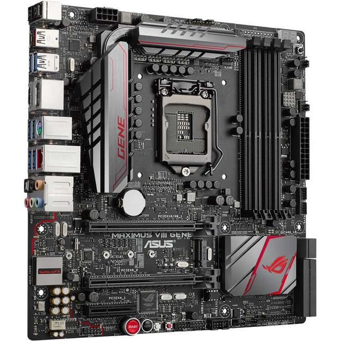 Дъно Дънна платка ASUS Z170 Maximus VIII GENE 1151 DDR4 OVERCLOCK