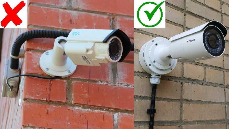 Установка видео наблюдения