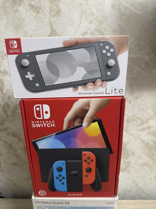 Новый Nintendo Switch OLED