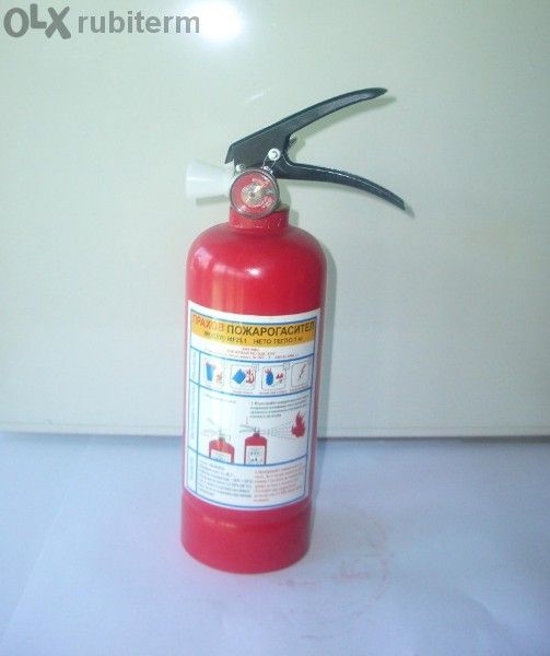 Техническо обслужване на пожарогасители