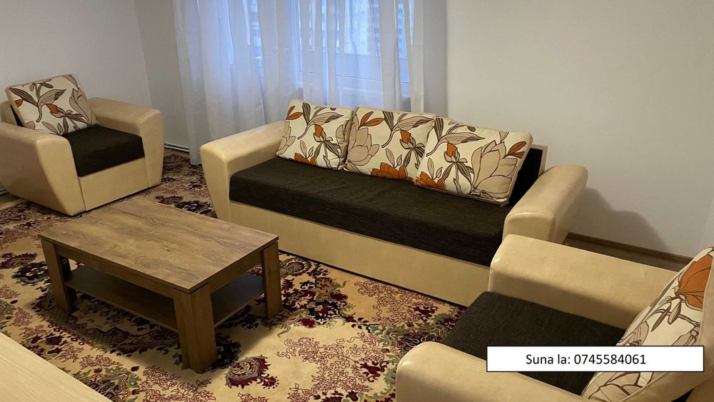Inchiriez apartament 2 camere, bd-ul Dacia, complex Aurora, etaj 9