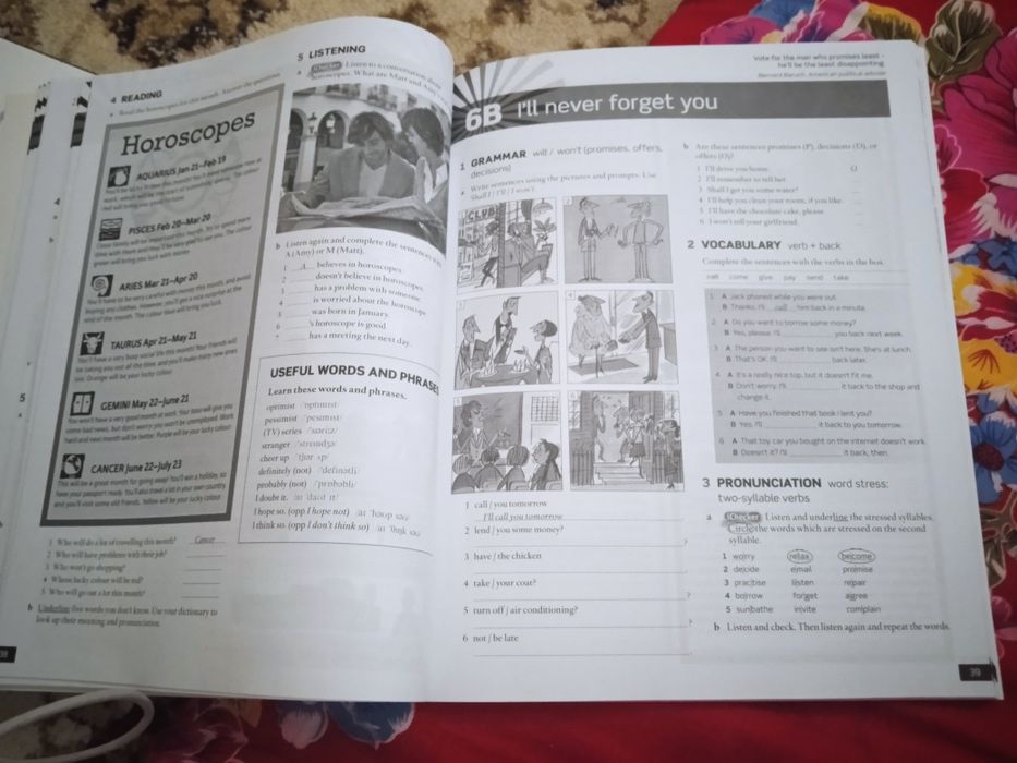 Книга Oxford с рабочей тетрадью и дисками