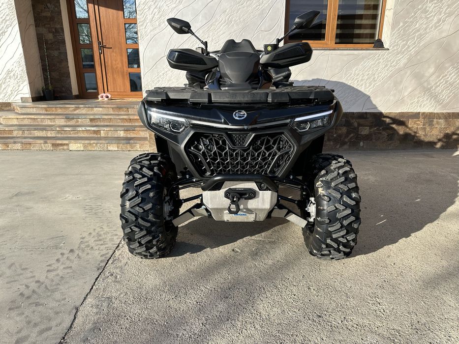 ATV CF MOTO X10 Premium 2026 (nou 200km, distantiere, scut Iron Baltic, ladă etc.)