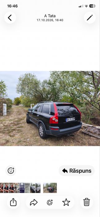 Vand Volvo Xc 90 ,2,5 benzina,anul de fabricatie 2003