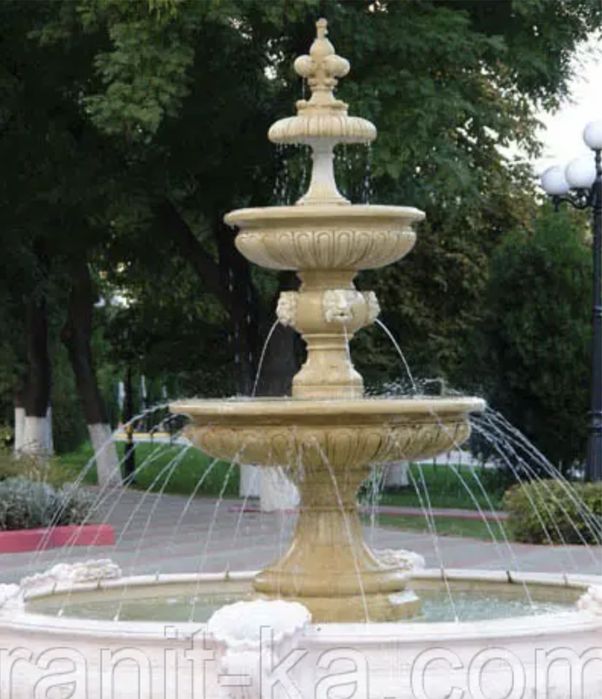 Гномики для сада. Фонтаны