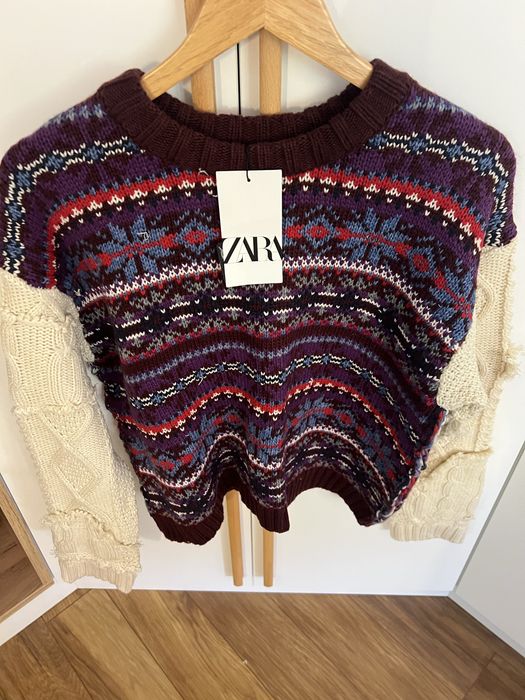 Пуловер Зара М с етикет