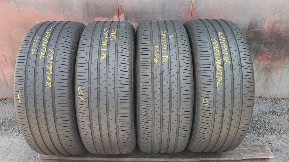 4бр. летни гуми 235/55/18 Continental 
dot4921
6.4mm грайфер