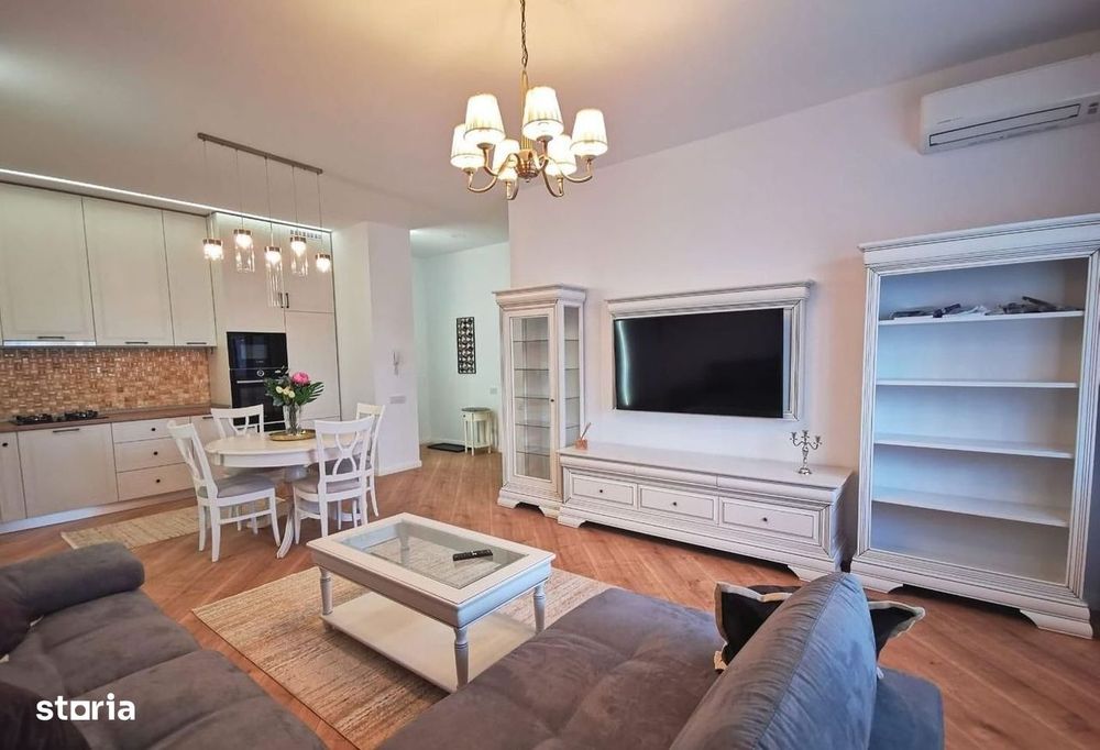 2 camere | 4City North Pipera | parter | mobilier Rovere | parter