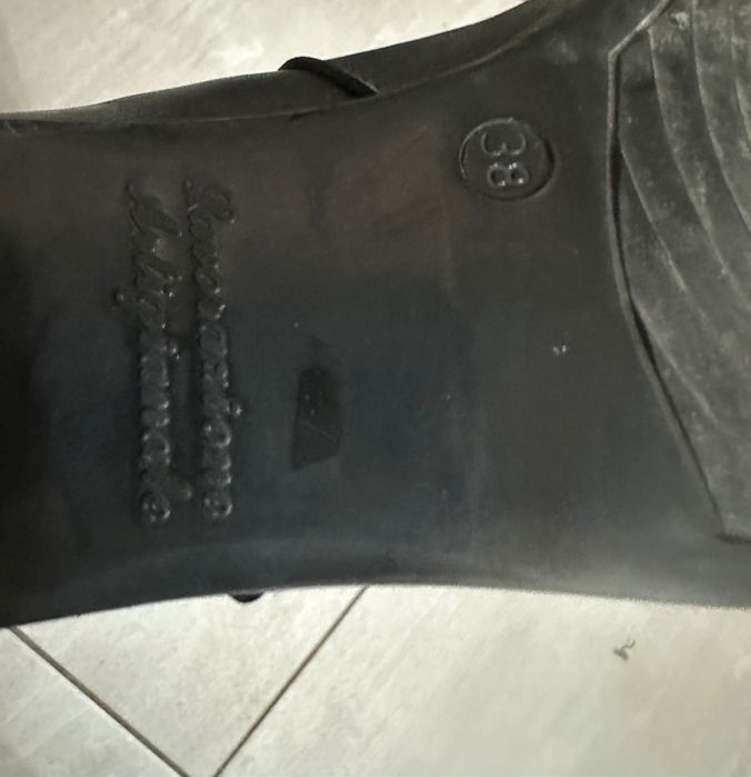 Ботуши естествена кожа 38 н.