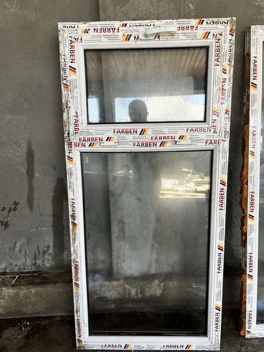 Окна пластиковые б/у