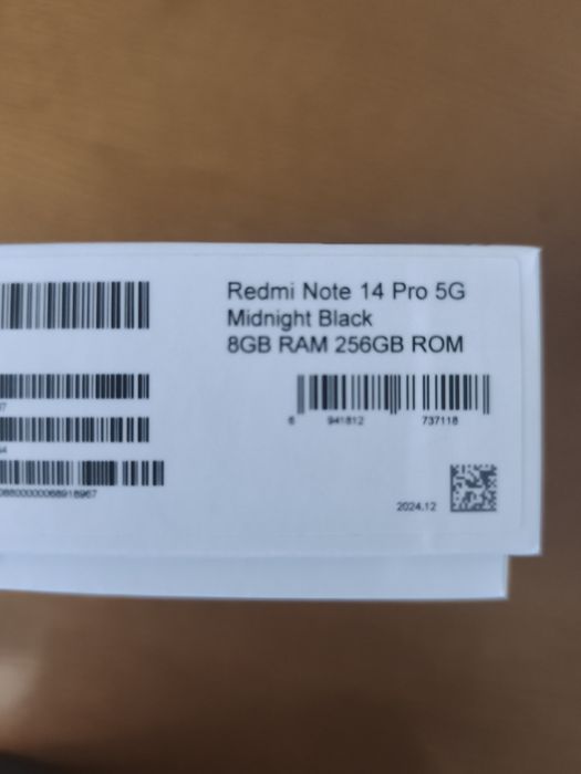 Xiaomi Redmi Note 14 Pro 5g / 8GB ram/ 256 Gb in stare excelenta cu husa